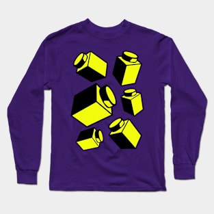 1 x 1 Bricks (AKA Falling Bricks) Long Sleeve T-Shirt